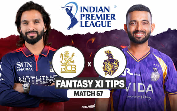 RCB vs KKR Dream11 Prediction, Dream11 Playing XI, Today Match 57, IPL 2026