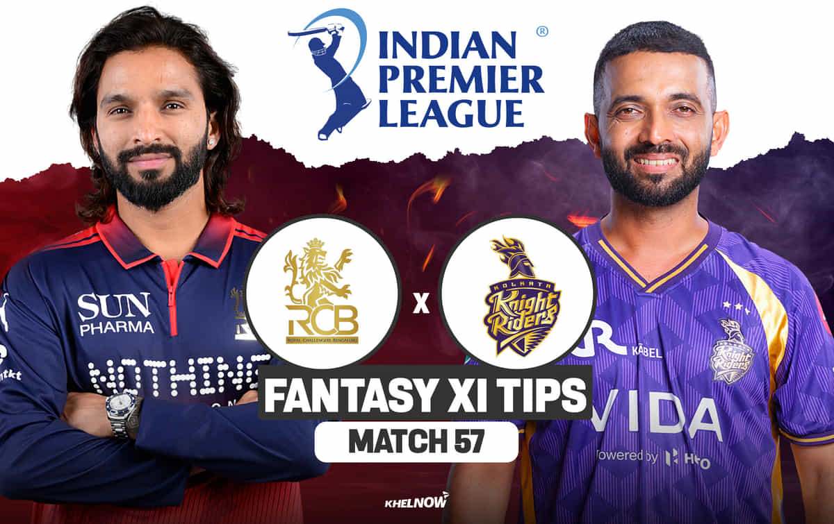 RCB vs KKR Dream11 Prediction, Dream11 Playing XI, Today Match 57, IPL 2026