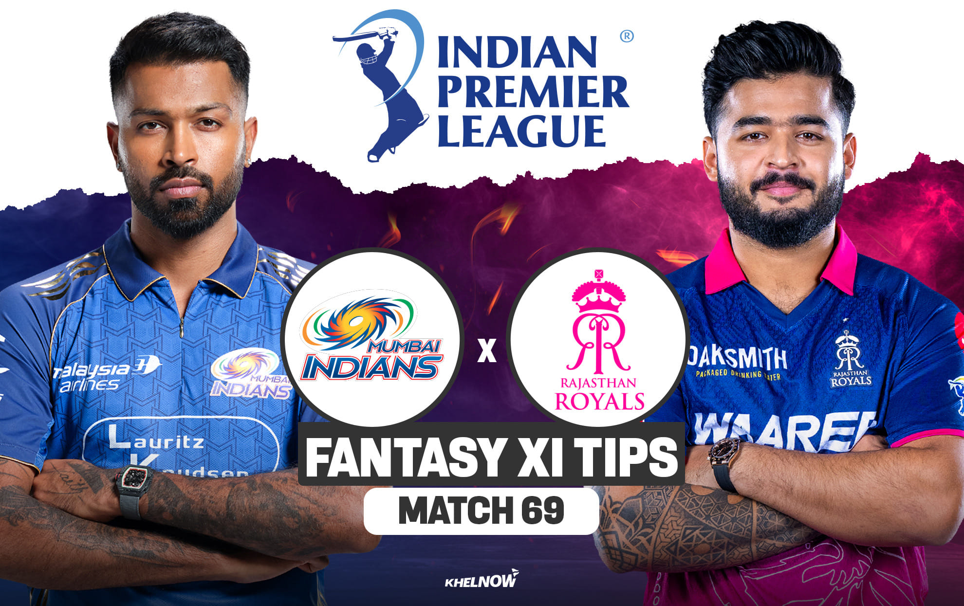 MI vs RR Dream11 Prediction, Dream11 Playing XI, Today Match 69, IPL 2026