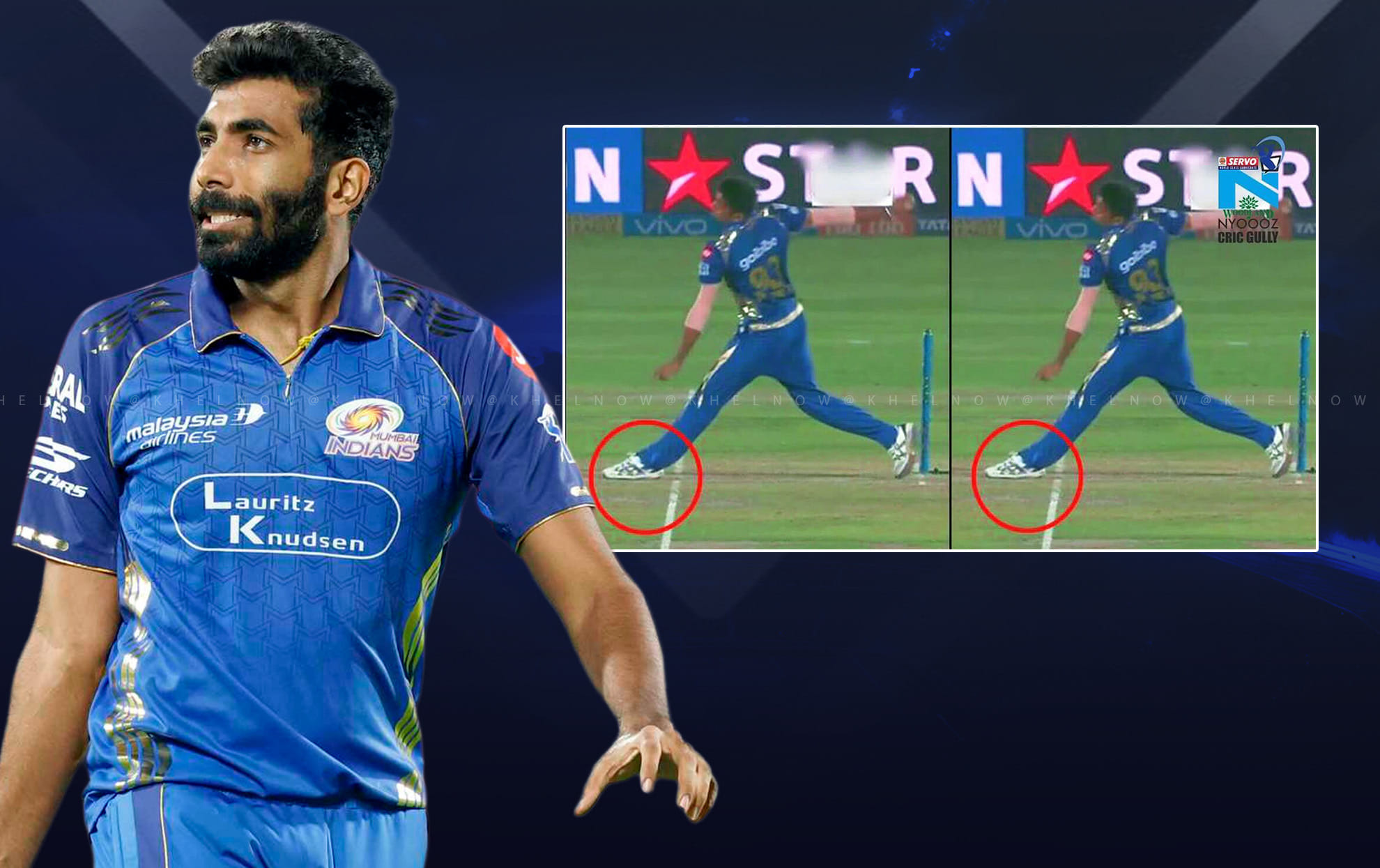 Top 5 bowlers with most No Balls in IPL history. ft Jasprit Bumrah