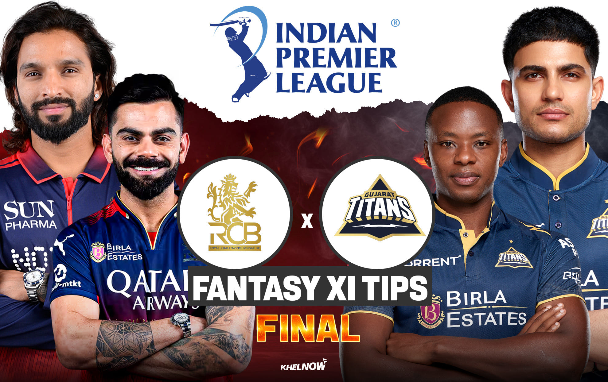 RCB vs GT Dream11 Prediction, Dream11 Playing XI, Today Final, IPL 2026