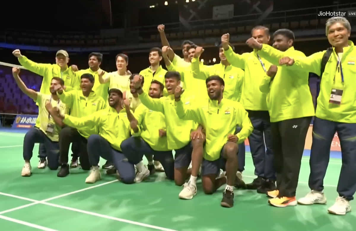 Who will India face in the semi-finals of Thomas Cup 2026?