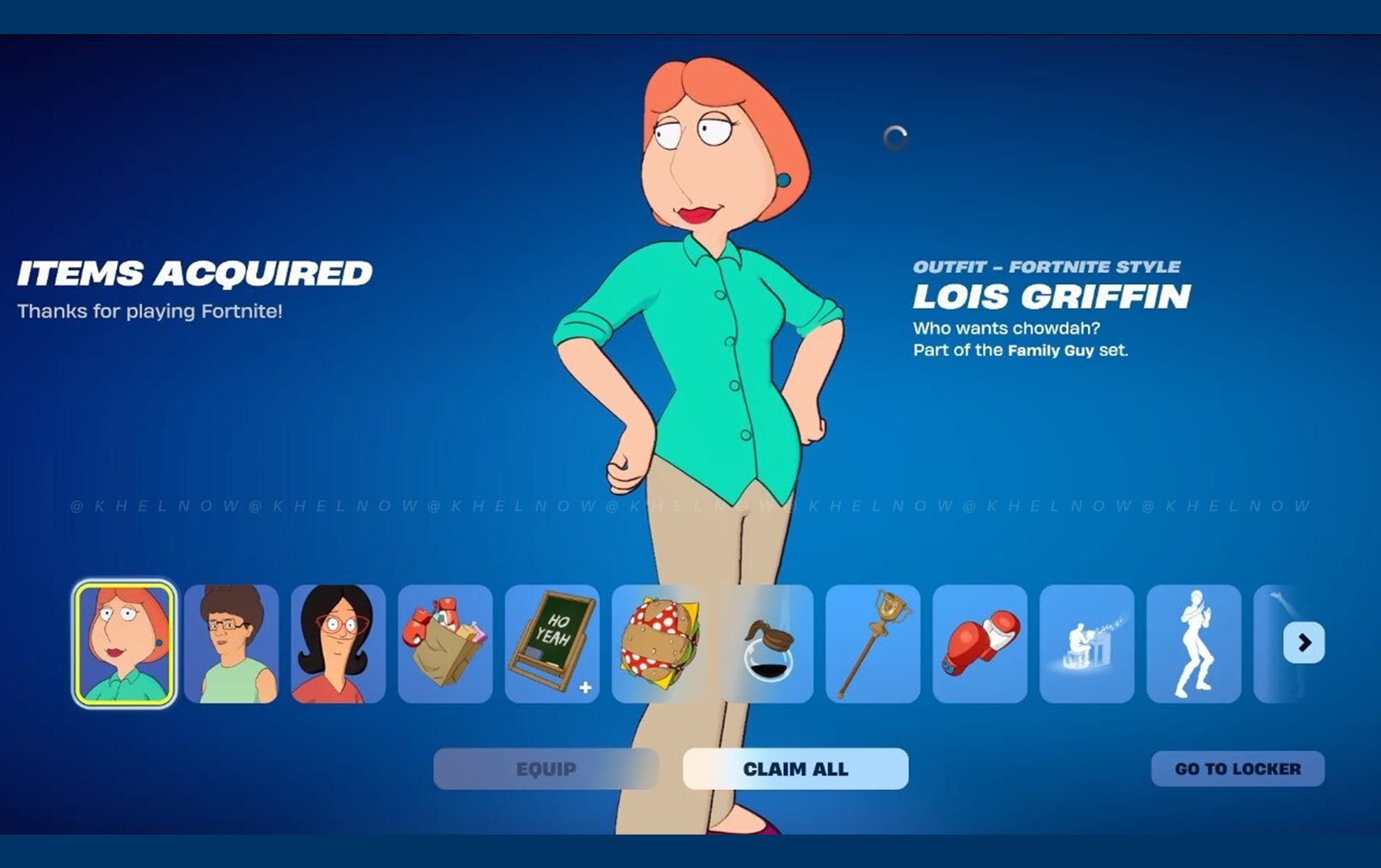 Lois Griffin Fortnite skin