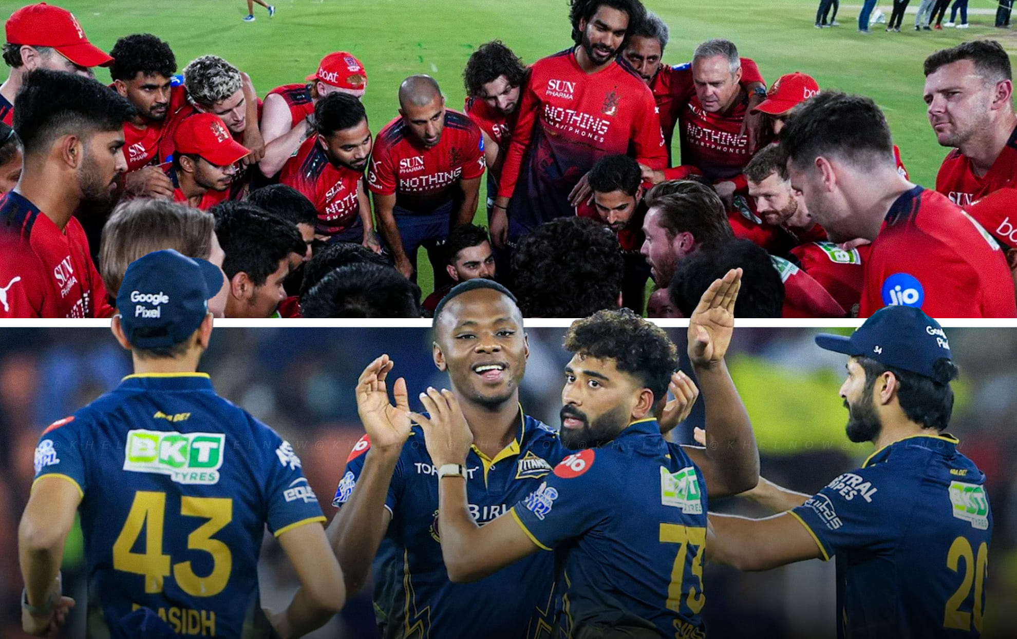 RCB vs GT: Head-to-head record in IPL