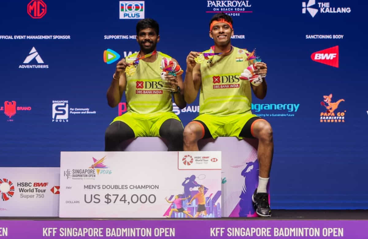 Satwik-Chirag end two-year title drought with maiden Singapore Open crown