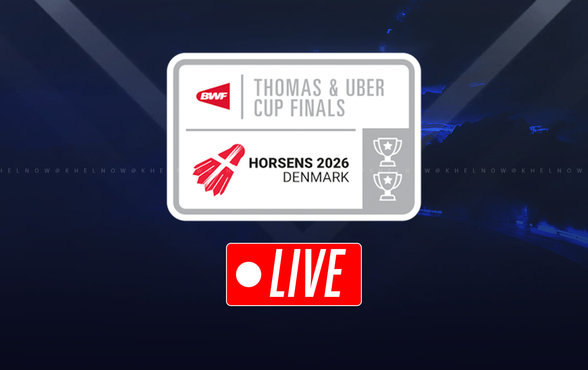 Thomas and Uber Cup 2026: Live streaming, TV channel, where and how to watch?