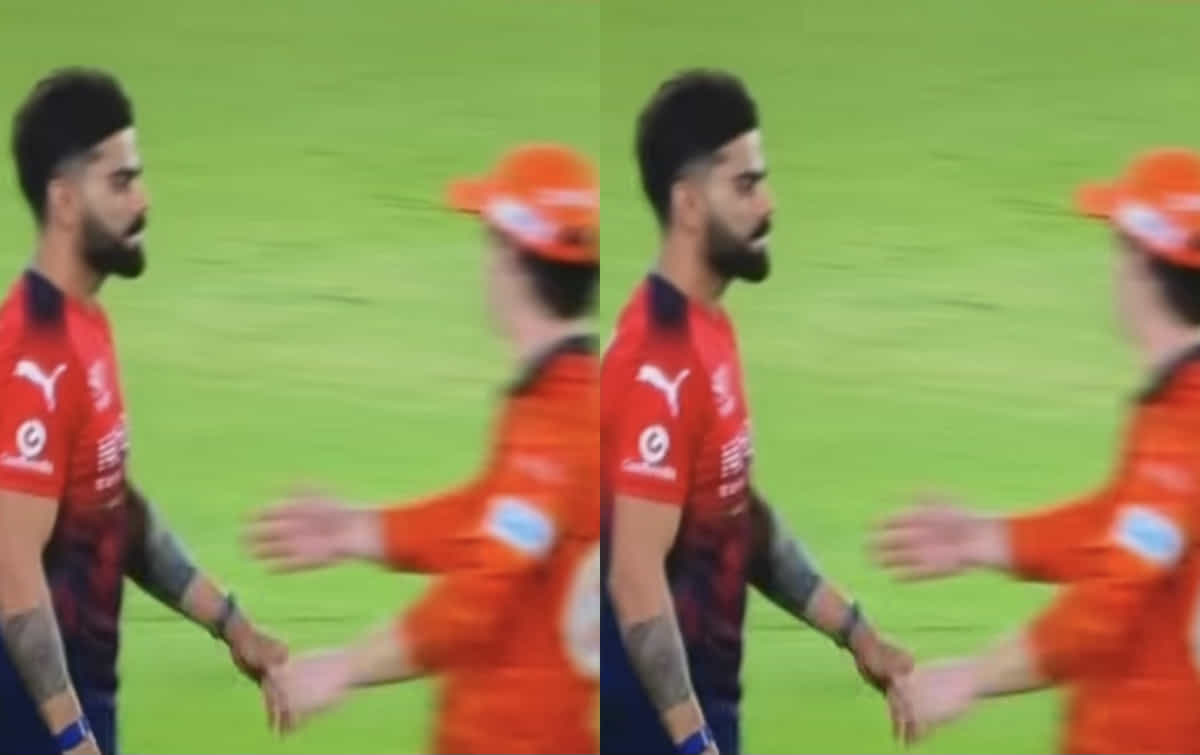 Virat Kohli SHOCKINGLY refuses to shake hands with Travis Head after fight in SRH vs RCB clash of IPL 2026