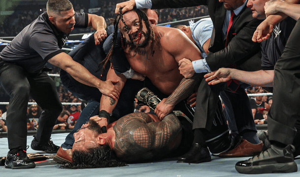 WWE Backlash 2026 Jacob Fatu attacks Roman Reigns WWE Raw
