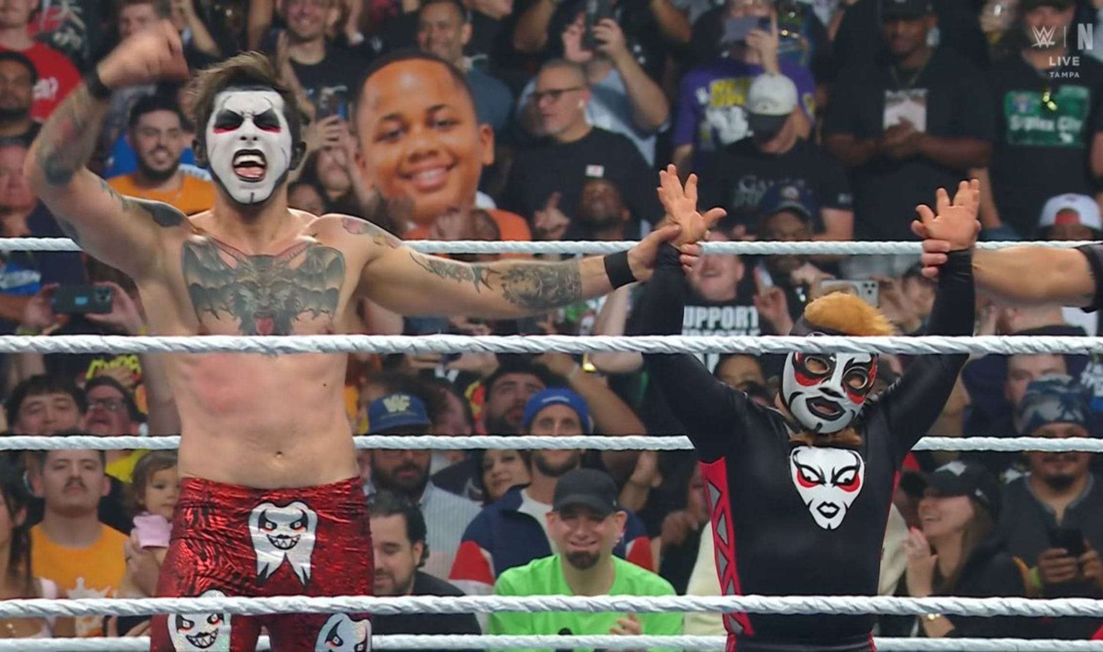 WWE Backlash 2026 Results: Danhausen & Minihausen defeat The Miz & Kit Wilson