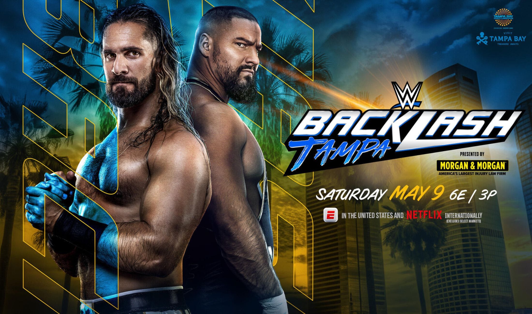 WWE Backlash 2026 Seth Rollins vs. Bron Breakker