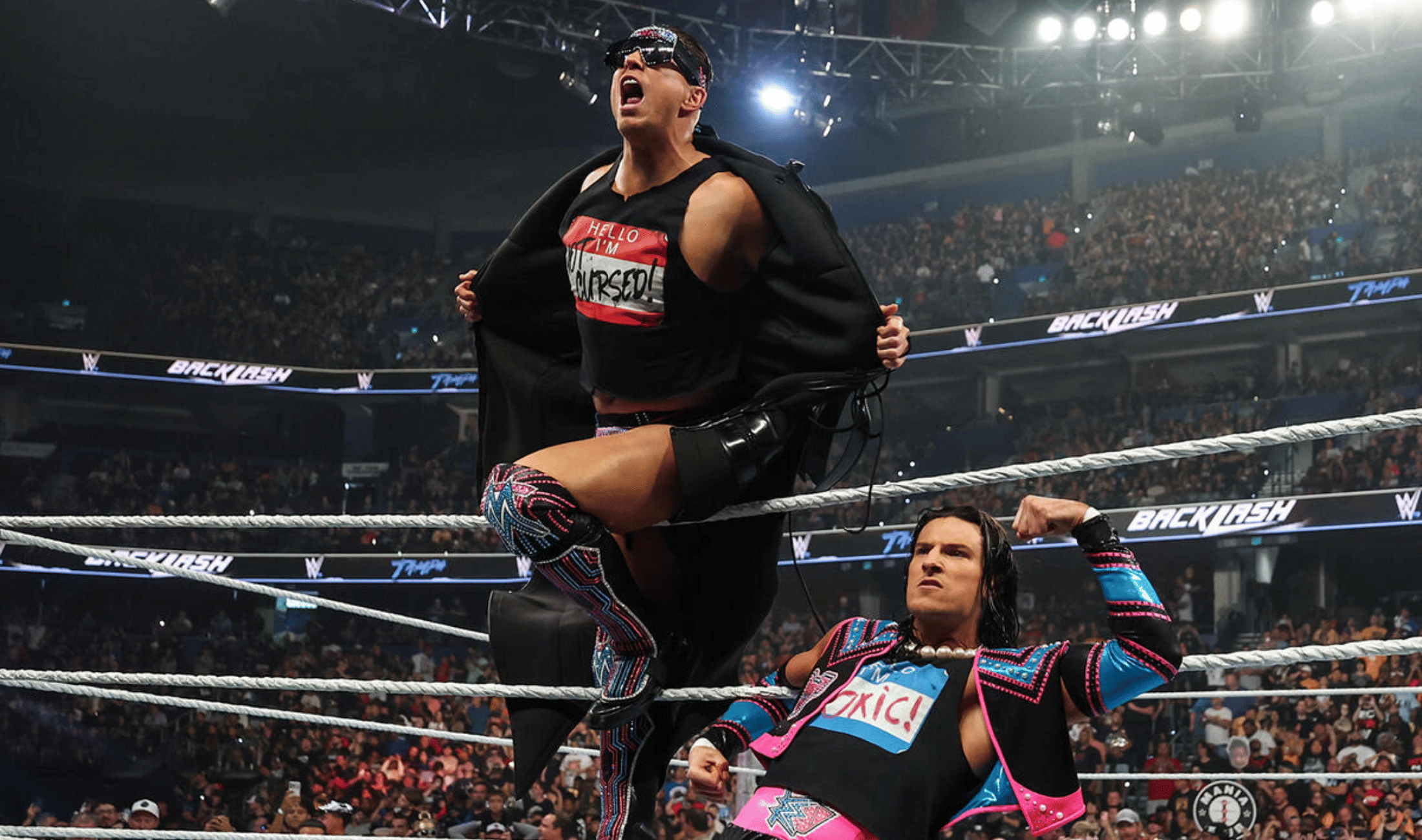 WWE Backlash 2026 The Miz & Kit Wilson
