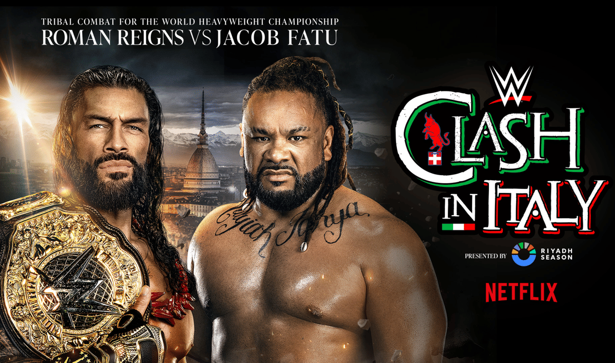 WWE Clash in Italy Live Results