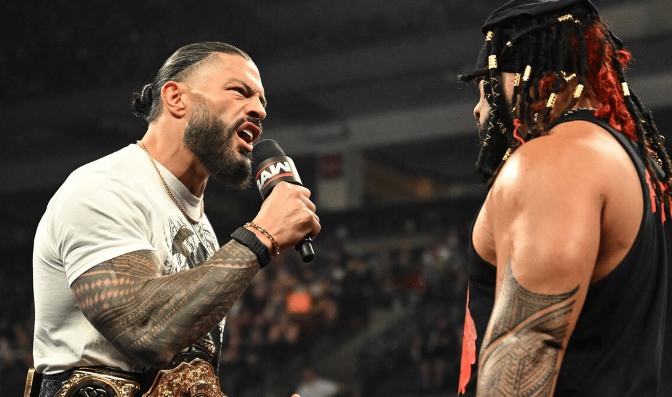 WWE Raw May 25, 26 Roman Reigns & Jacob Fatu(1)