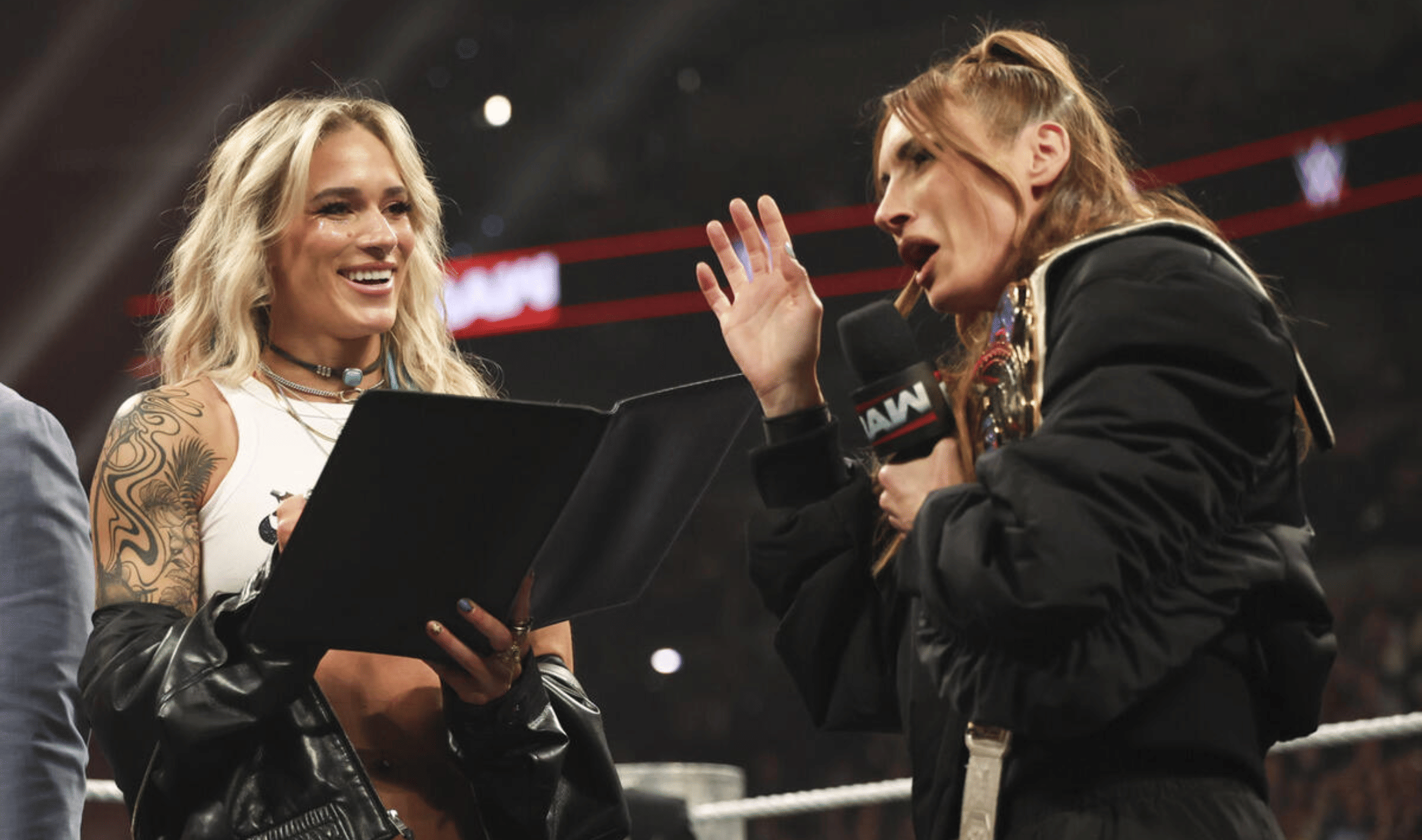 WWE Raw May 4, 2026 Sol Ruca & Becky Lynch
