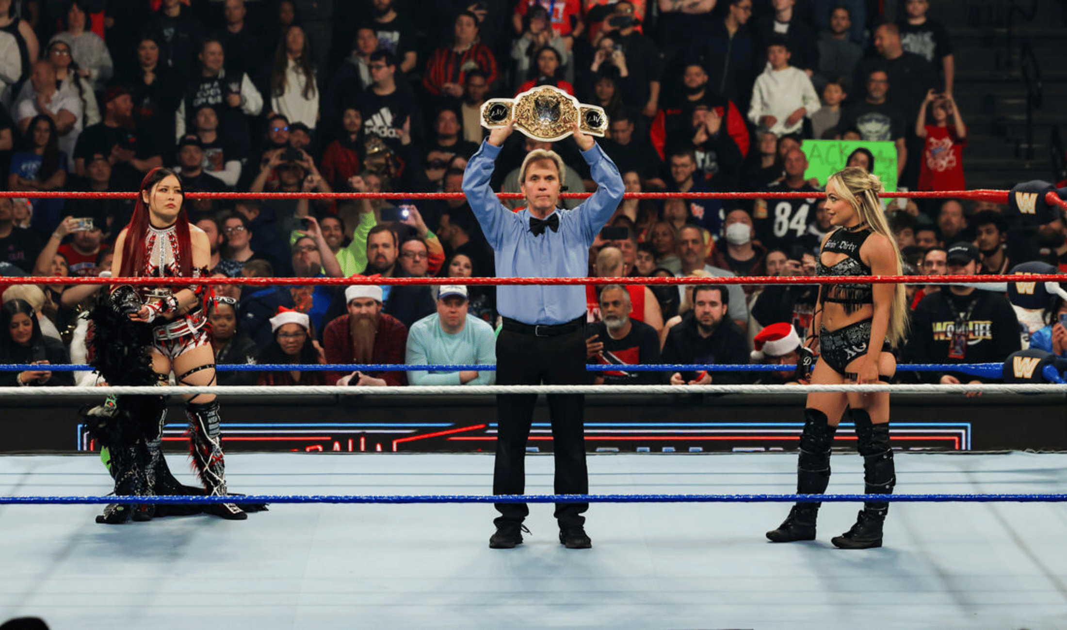 WWE Saturday Night's Main Event Dec 2025 Iyo Sky & Liv Morgan