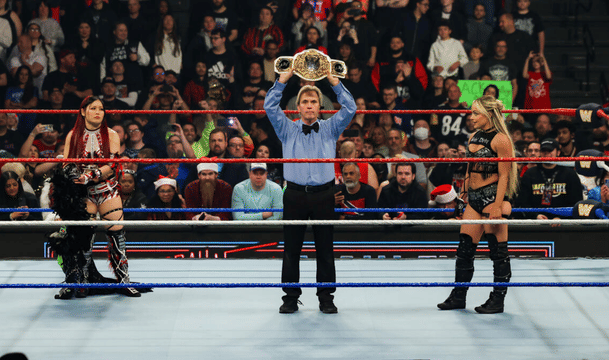 WWE Saturday Night's Main Event Dec 2025 Iyo Sky & Liv Morgan