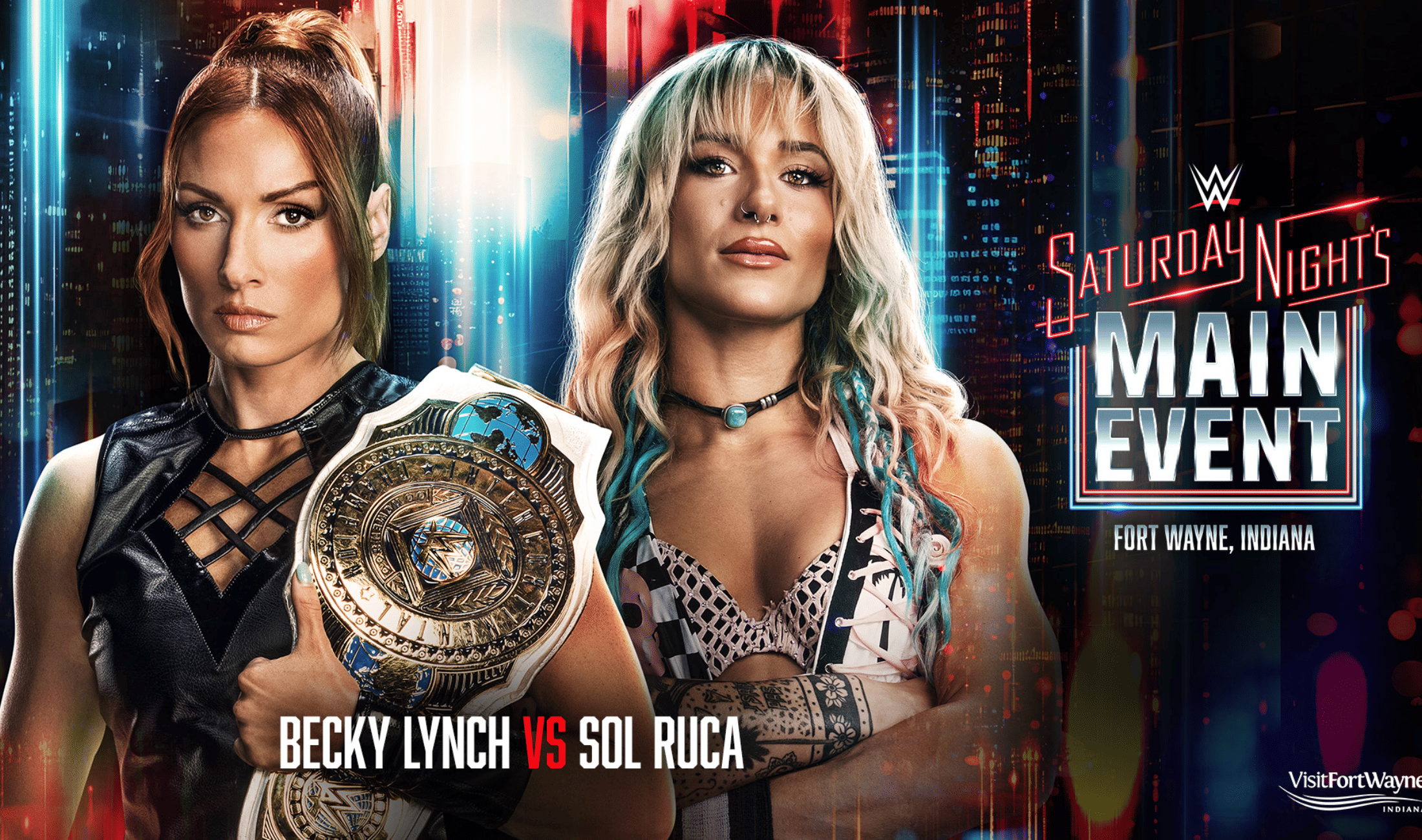 WWE Saturday Night's Main Event May 2026 Becky Lynch vs Sol Ruca