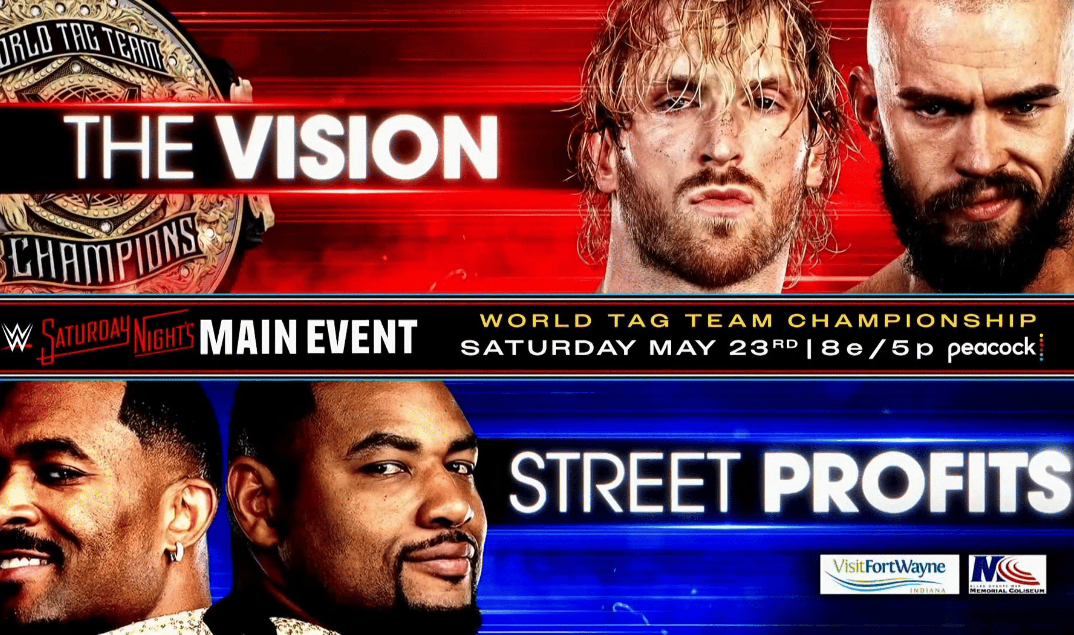 All matches announced for WWE Saturday Nights Main Event May 2026 so far; Logan Paul, Penta, Austin Theory in action & more