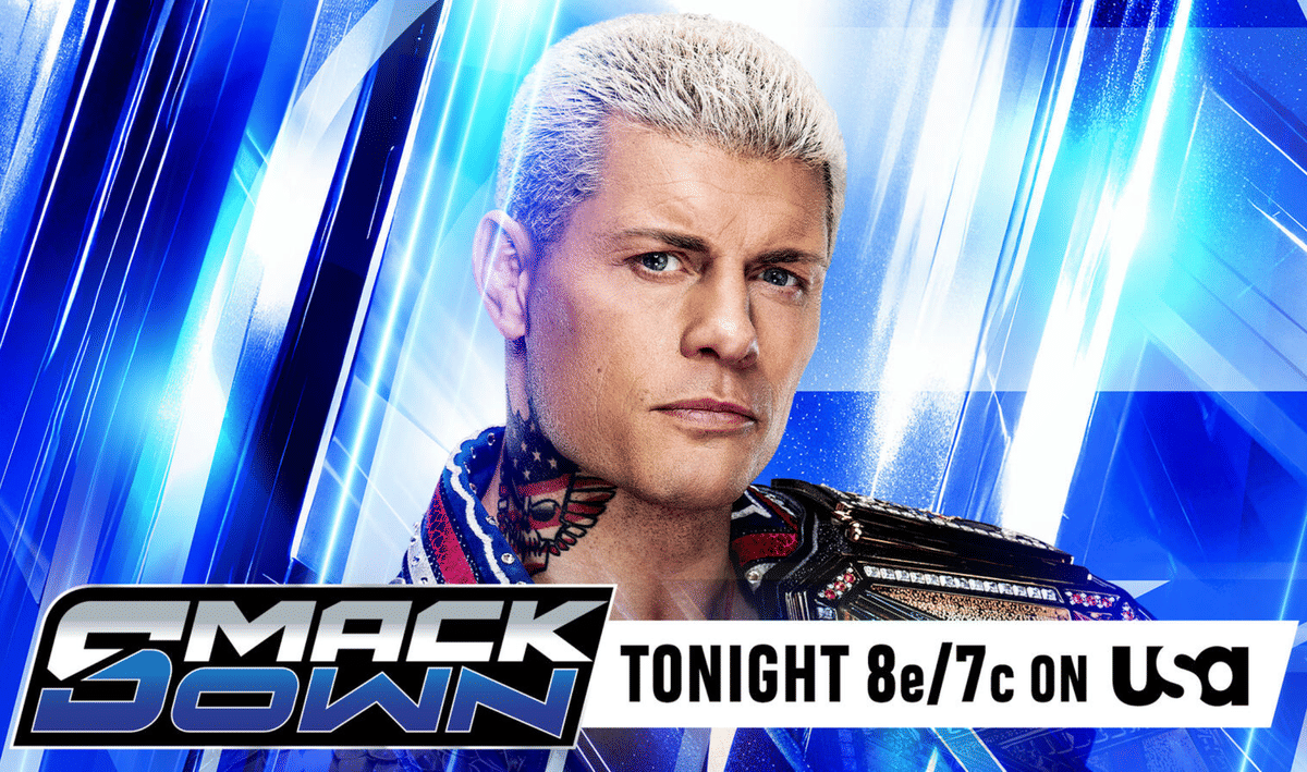 WWE SmackDown May 1, 2026 Cody Rhodes