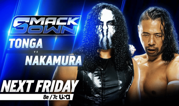 WWE SmackDown May 22, 2026 Shinsuke Namakura vs Talla Tonga