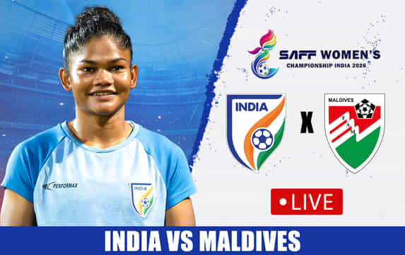 India vs Maldives Live: Follow SAFF Women's Championship 2026 Live Updates