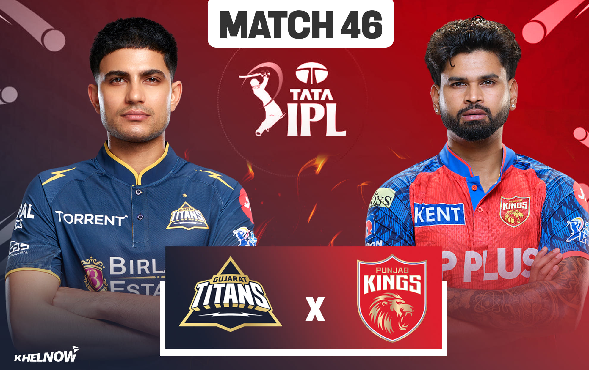 GT vs PBKS: Who are impact players nominated by Gujarat Titans & Punjab Kings for match 46 of IPL 2026?