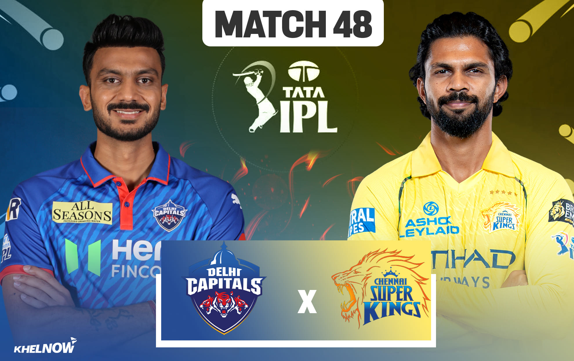 DC vs CSK: Who are impact players nominated by Delhi Capitals & Chennai Super Kings for Match 48 of IPL 2026