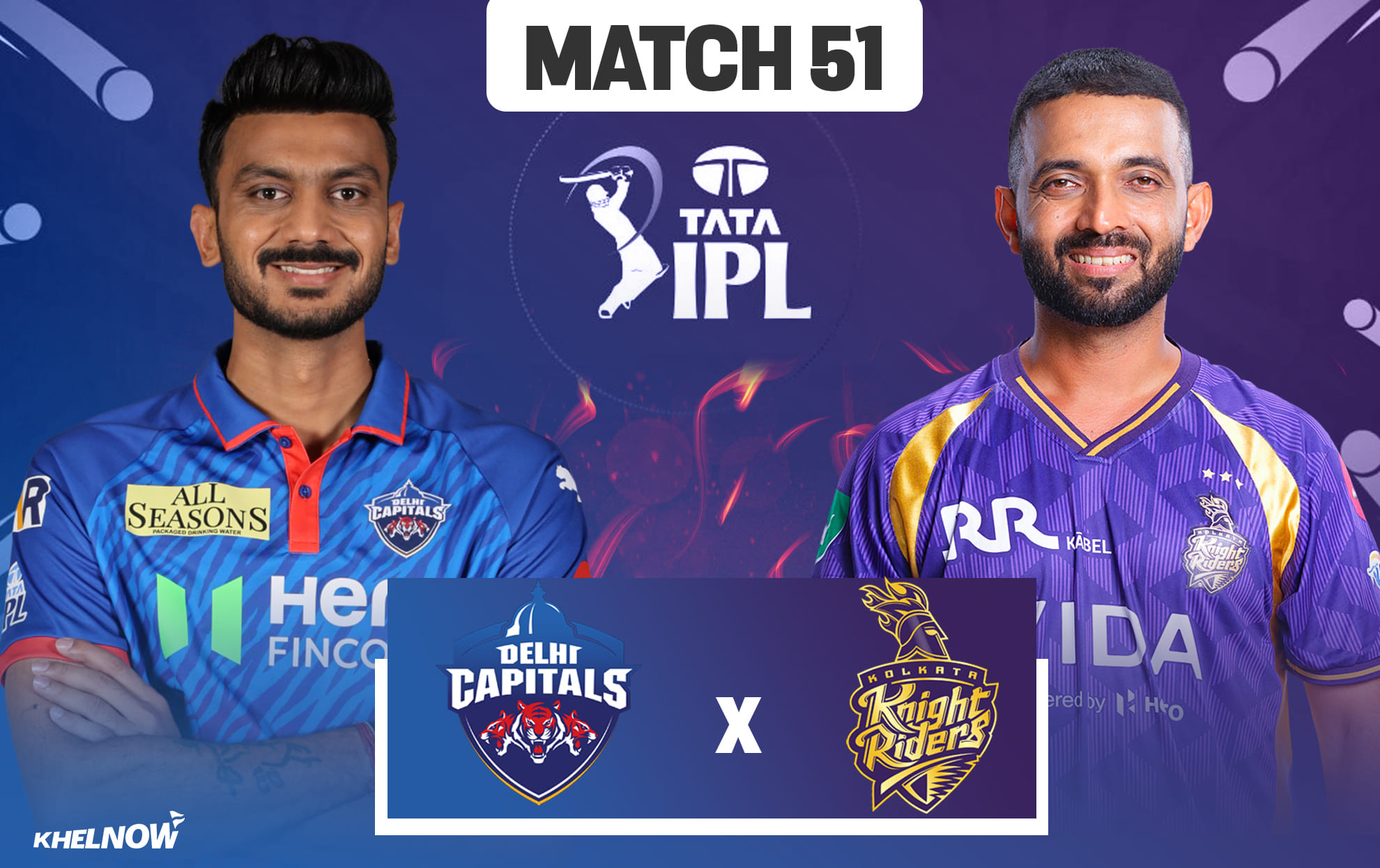 DC vs KKR: Who are impact players nominated by Delhi Capitals & Kolkata Knight Riders for Match 51 of IPL 2026
