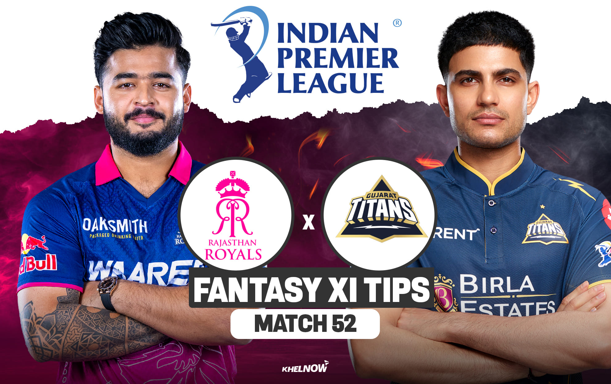 RR vs GT Dream11 Prediction, मैच 52, आईपीएल 2026