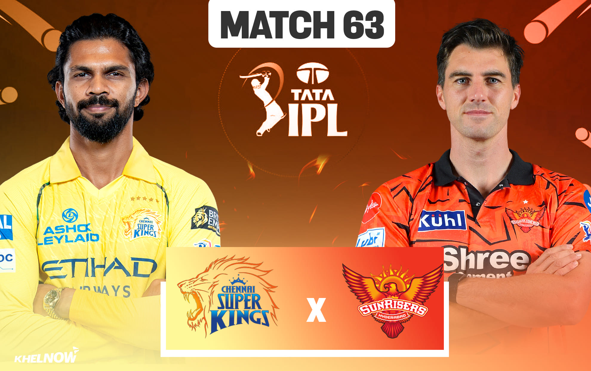 CSK vs SRH: Who are impact players nominated by Chennai Super Kings & Sunrisers Hyderabad for Match 63 of IPL 2026