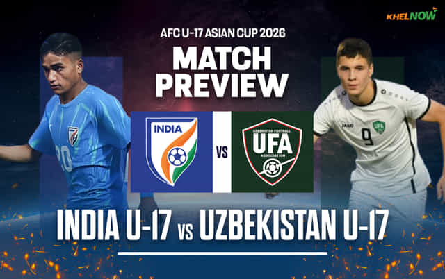 India U-17 take on defending champions Uzbekistan in a do or die match of AFC U-17 Asian Cup 2026