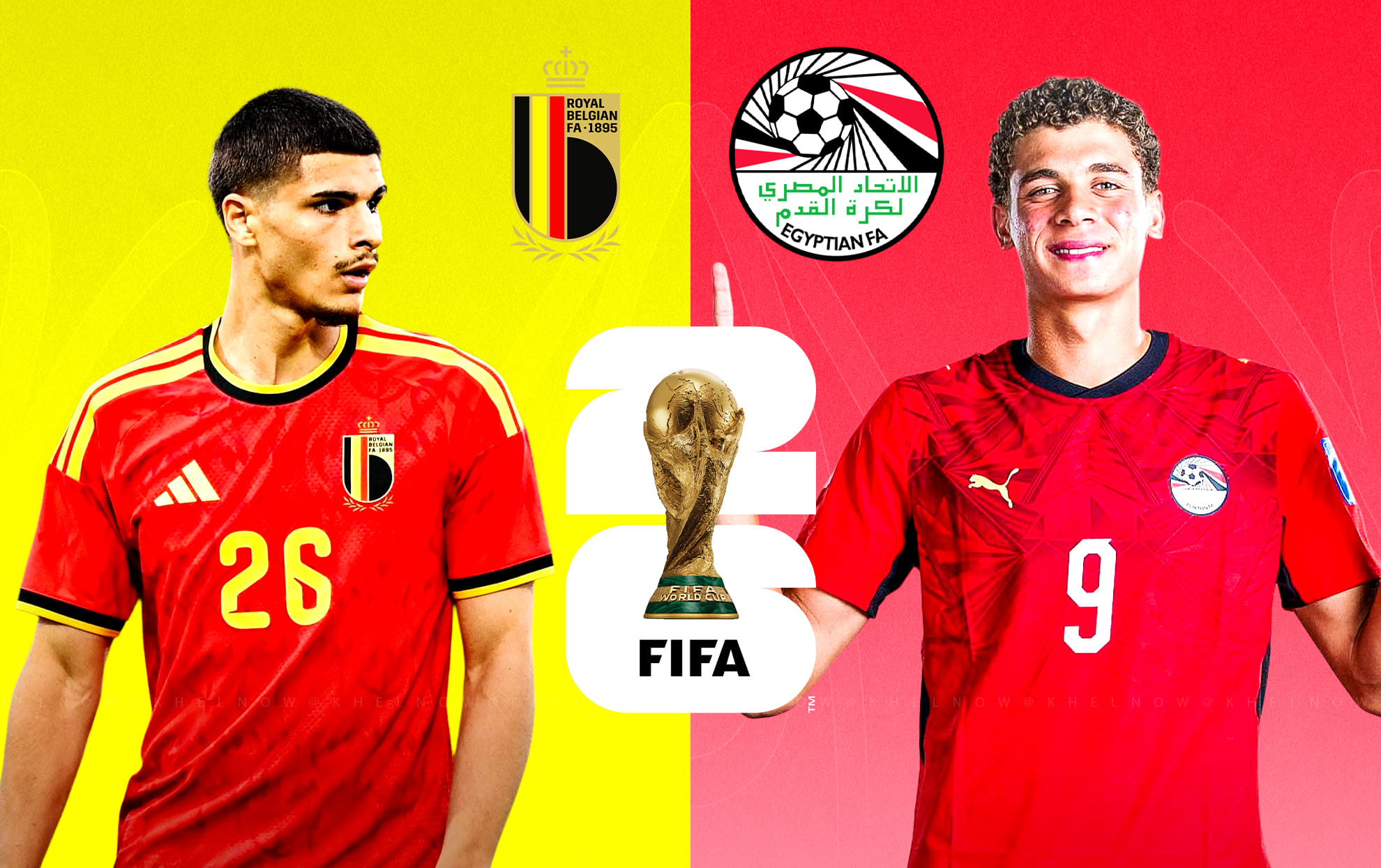 Belgium vs Egypt: Top five youngsters to watch during FIFA World Cup 2026 match