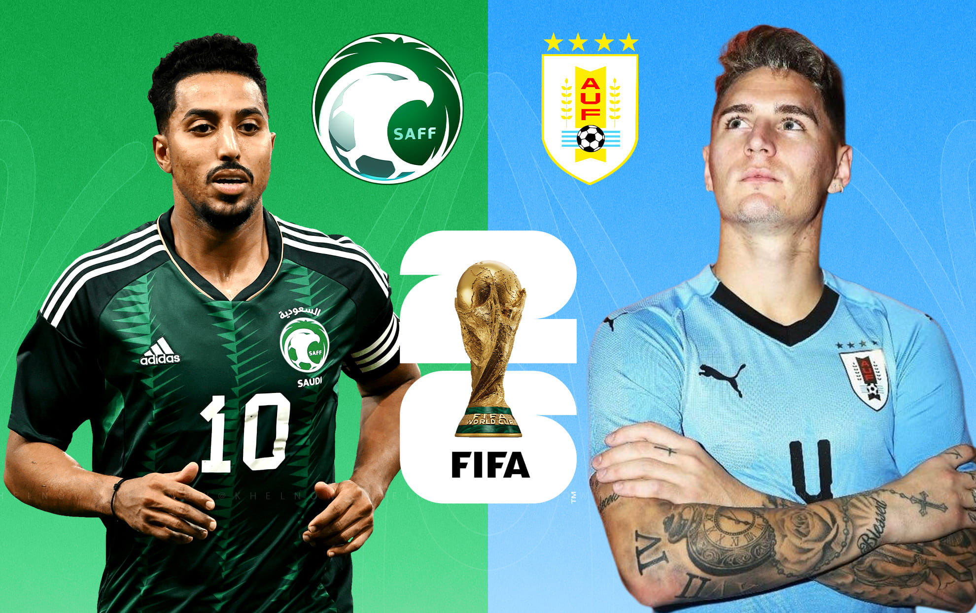 Five key player battles to watch during Saudi Arabia vs Uruguay FIFA World Cup 2026 clash