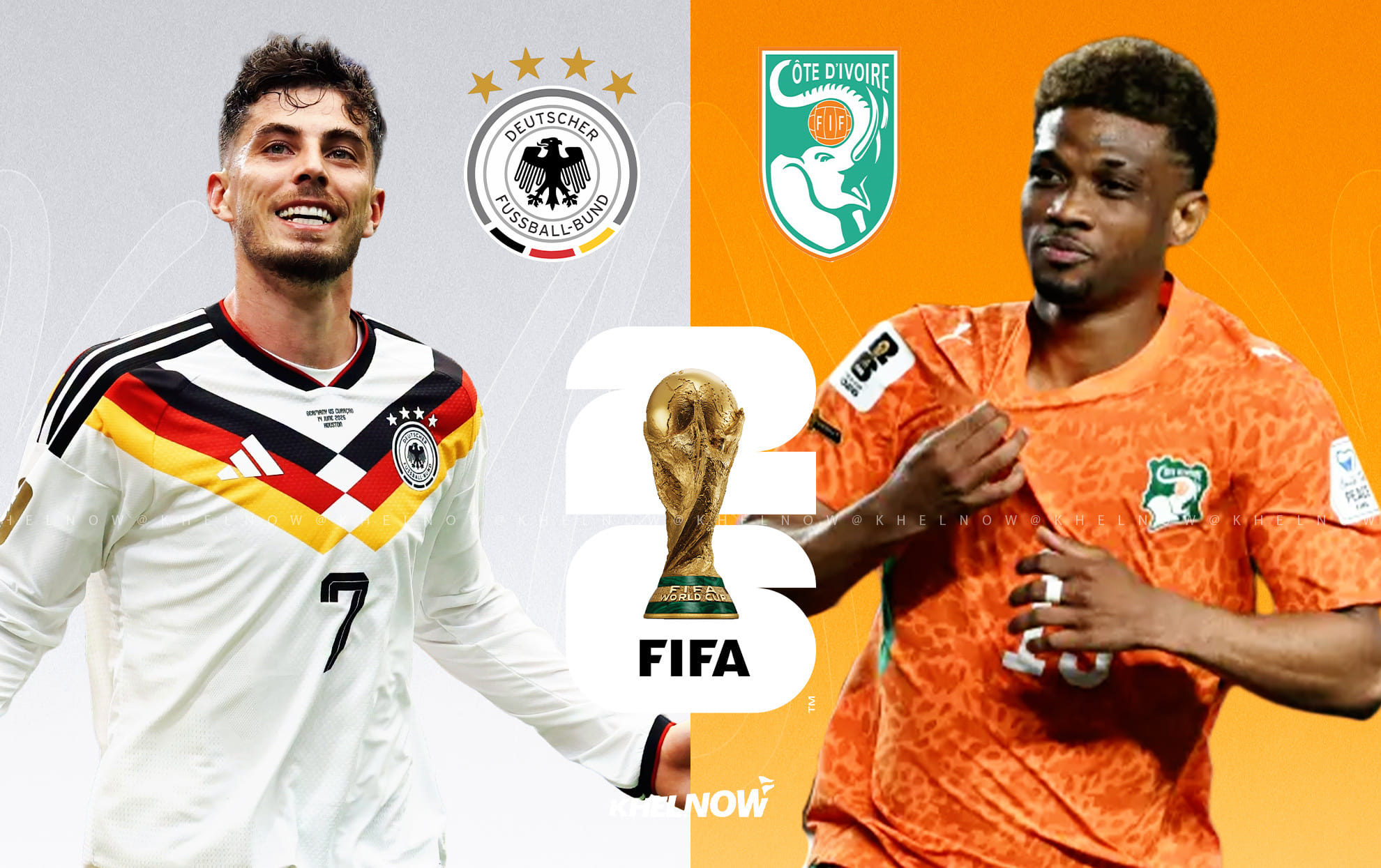 Germany vs Ivory Coast: Top five players to watch out for in FIFA World Cup 2026 ft. Kai Havertz & Amad Diallo