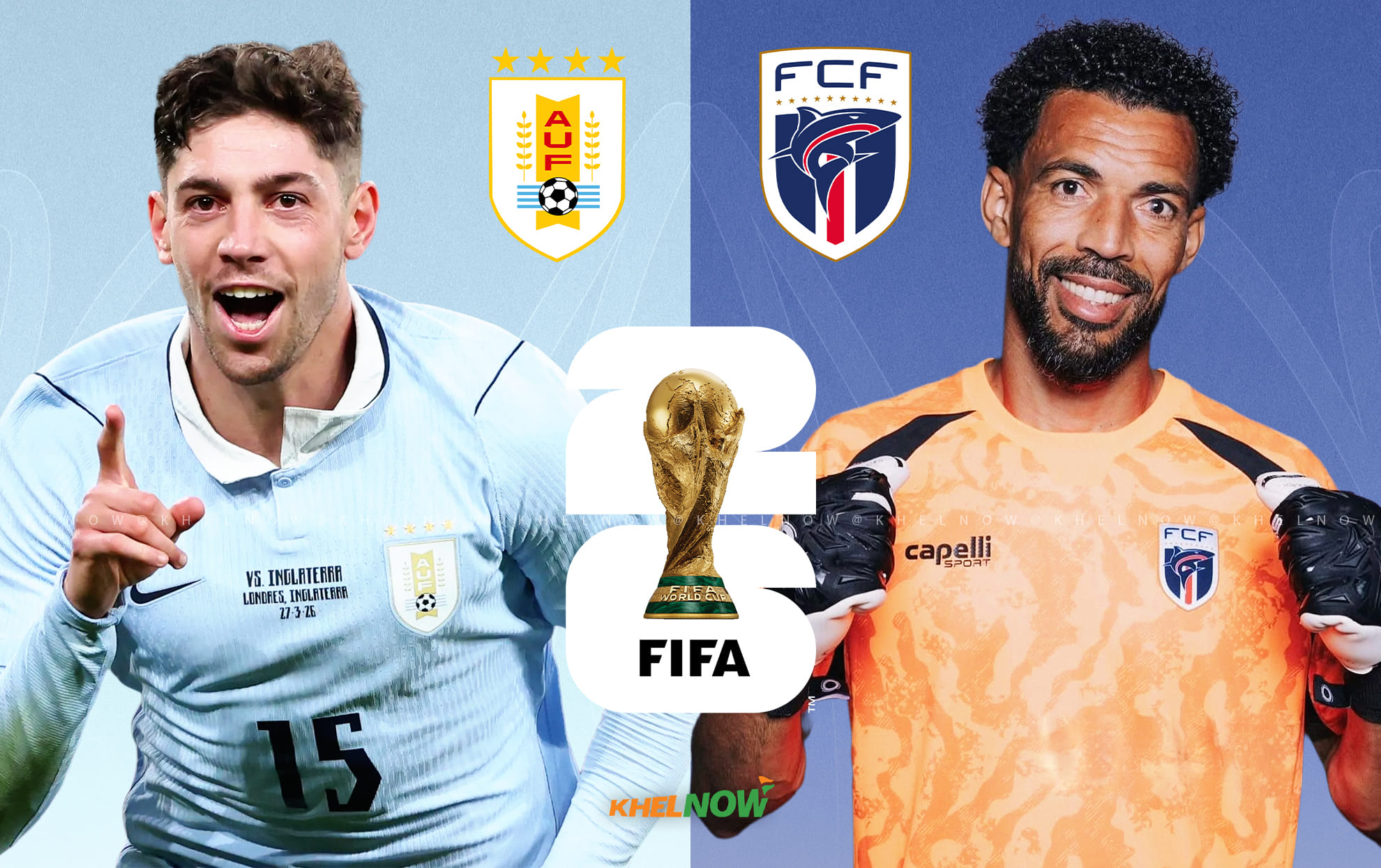 Uruguay vs Cape Verde: Top five players to watch out for in FIFA World Cup 2026 ft. Federico Valverde & Vozinha