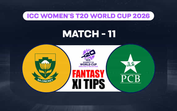 SA-W vs PAK-W Dream11 Prediction, Dream11 Playing XI, Today Match 11th, ICC Women's T20 World Cup 2026