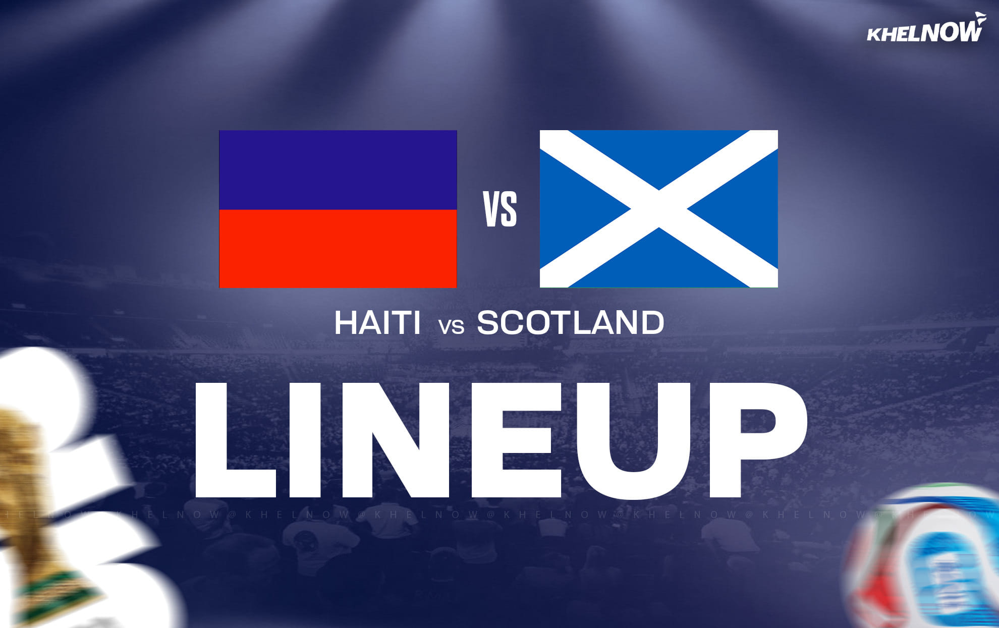 Haiti starting lineup vs Scotland confirmed for FIFA World Cup 2026 clash