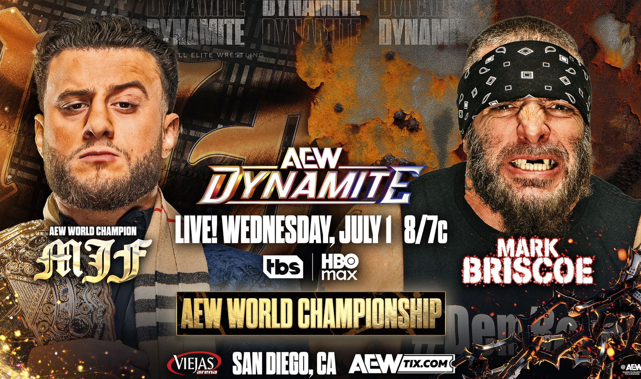 AEW Dynamite July 1, 26 Preview