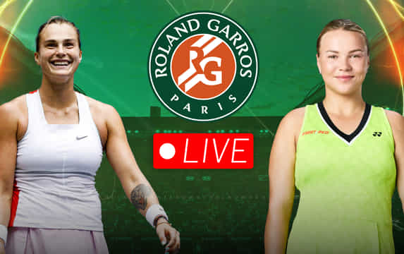 Aryna Sabalenka vs Diana Shnaider live streaming, TV channel, where & how to watch: French Open 2026