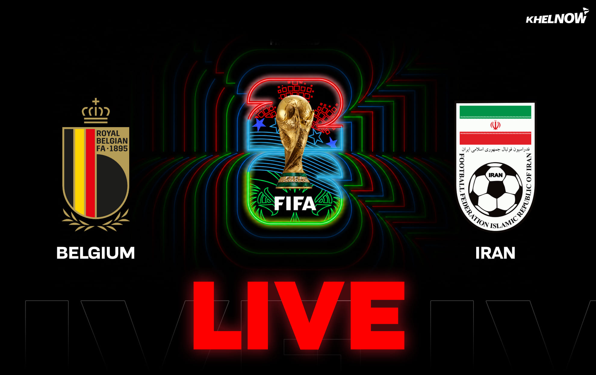 Belgium vs Iran LIVE streaming, TV channel, kick-off time & where to watch FIFA World Cup 2026