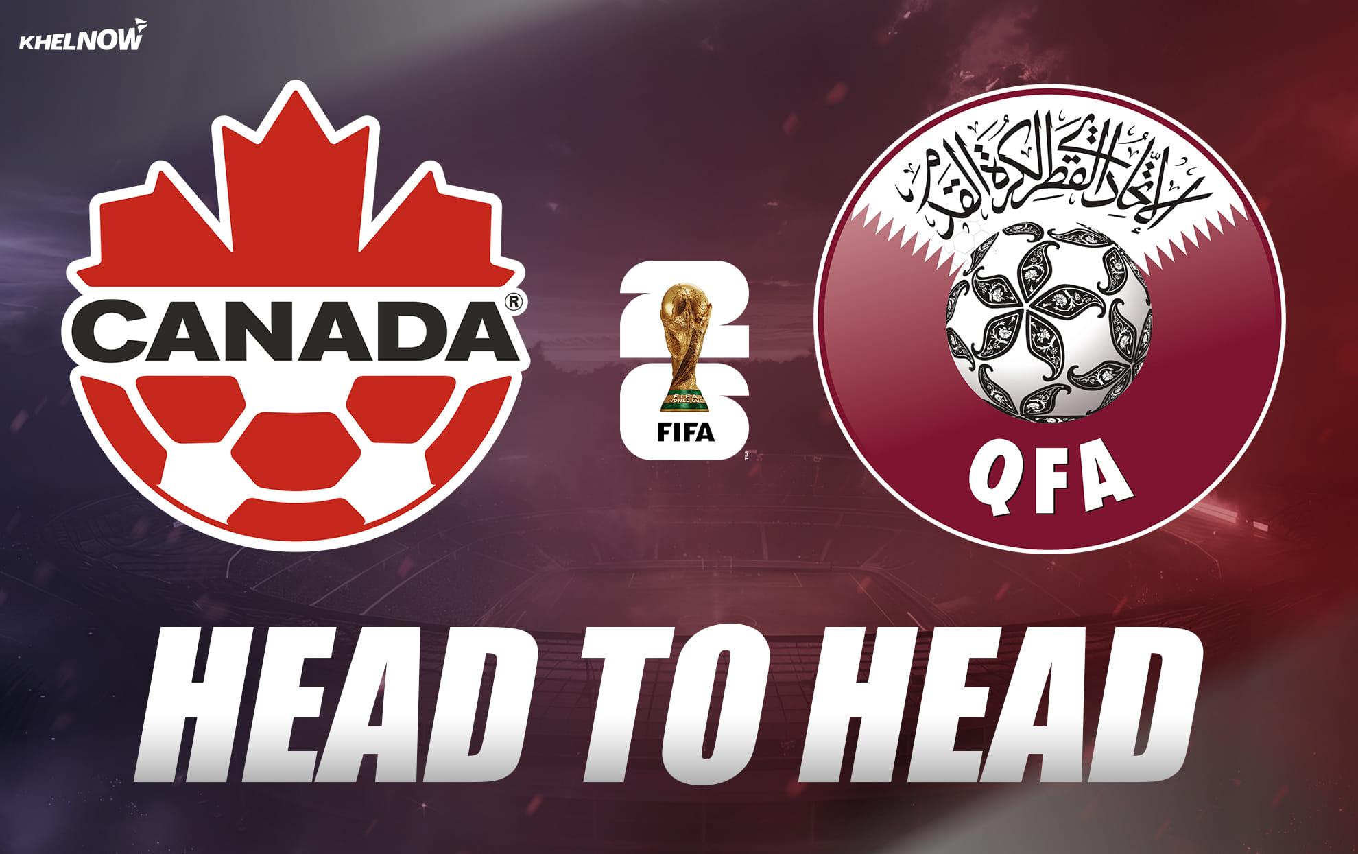 Canada vs Qatar: All-time head-to-head record ahead of FIFA World Cup 2026