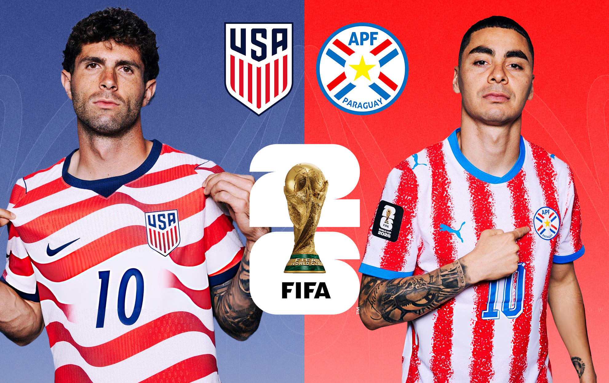 Top five players to watch for USA vs Paraguay FIFA World Cup 2026 ft. Christian Pulisic & Miguel Almiron