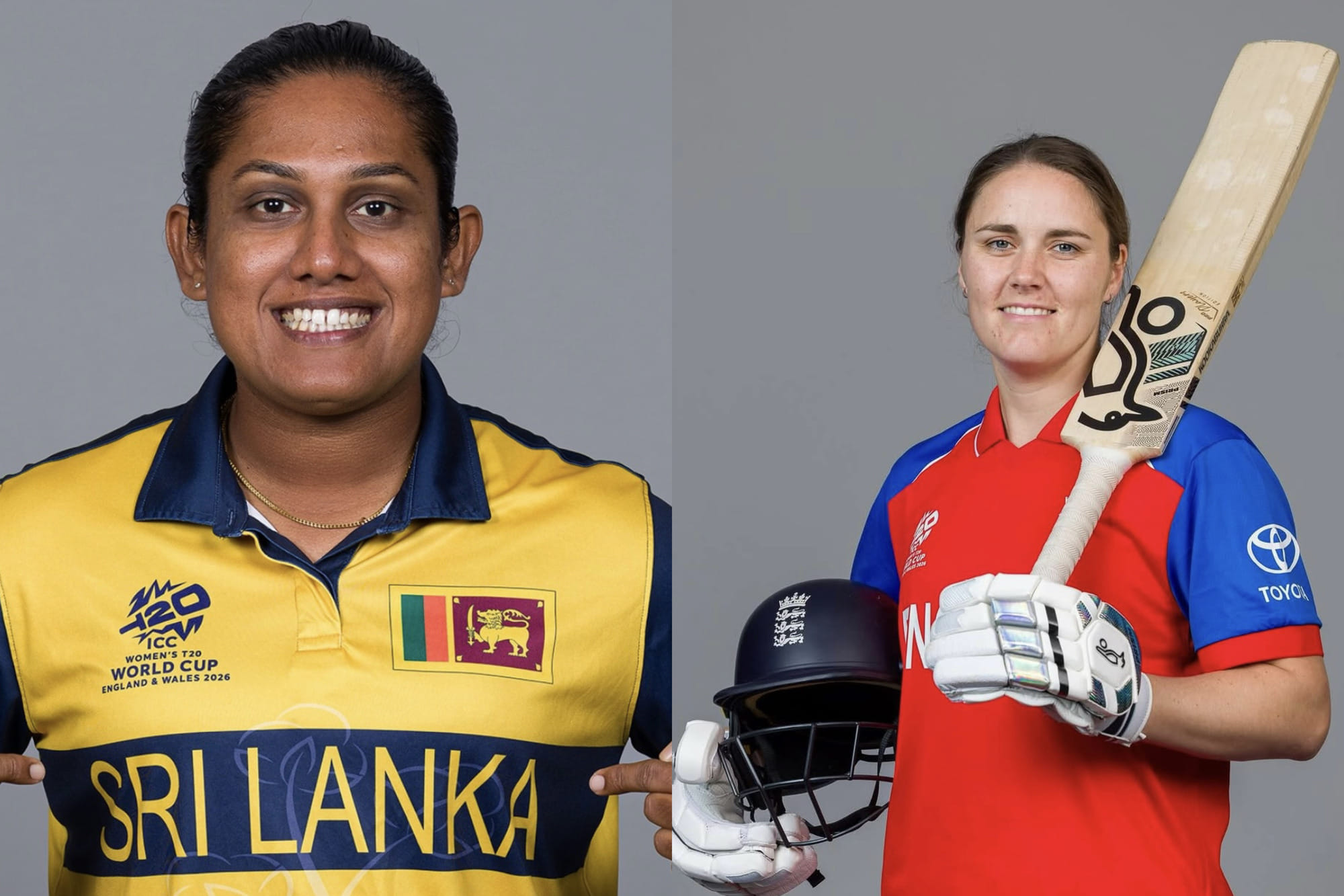 ENG-W vs SL-W: What is the playing 11 of England & Sri Lanka for 1st match of Women's T20 World Cup 2026?