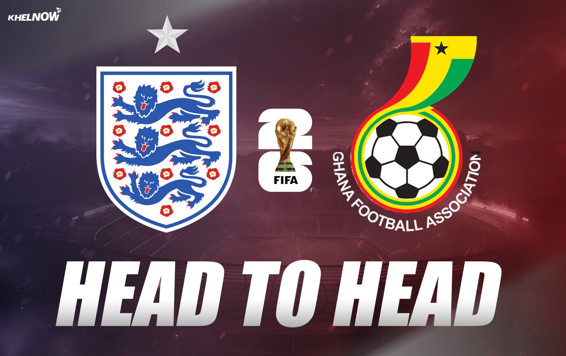 England vs Ghana: All-time head-to-head record ahead of FIFA World Cup 2026
