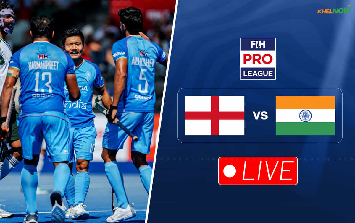 England vs India Live Updates, Men's FIH Pro League 2025-26