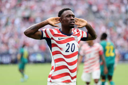 Falarin Balogun of United States USNMT FIFA World Cup 2026