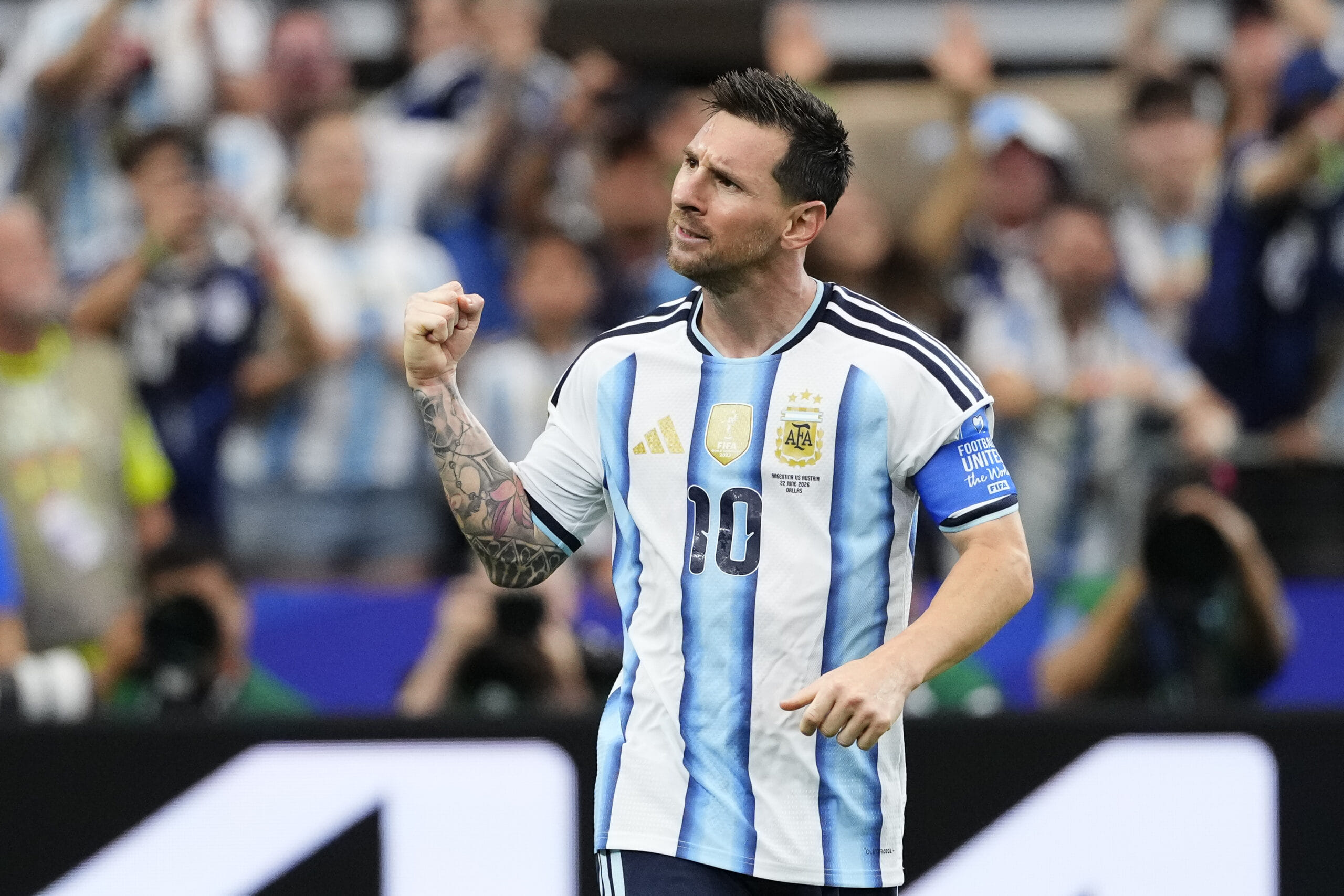 Lionel Messi becomes all-time top goalscorer in FIFA World Cup history; overtakes Miroslav Klose