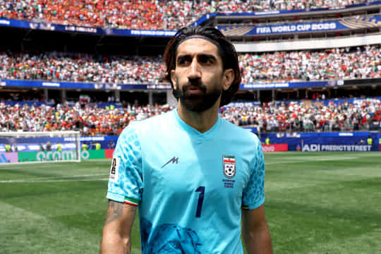 Alireza Beiranvand #1 of IR Iran