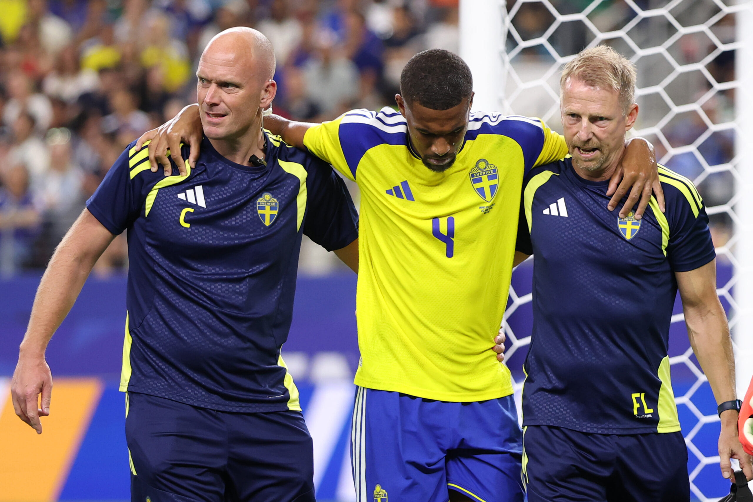 Sweden defender suffers hamstring injury against Japan at FIFA World Cup 2026