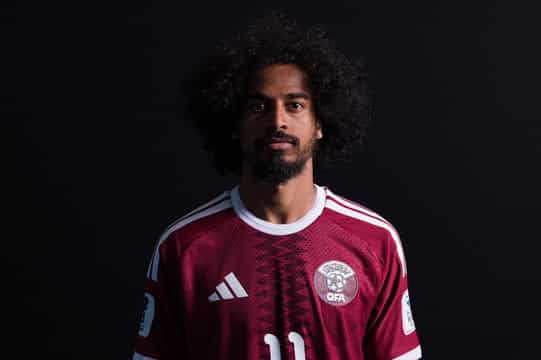 Akram Afif of Qatar FIFA World Cup